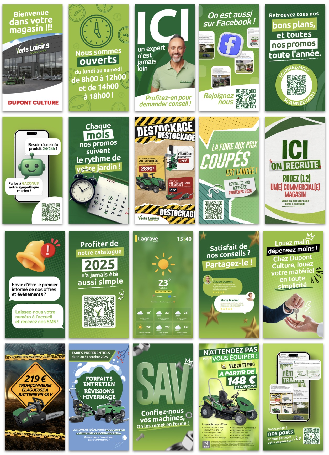 Actions Commerciales Verts Loisirs 2026